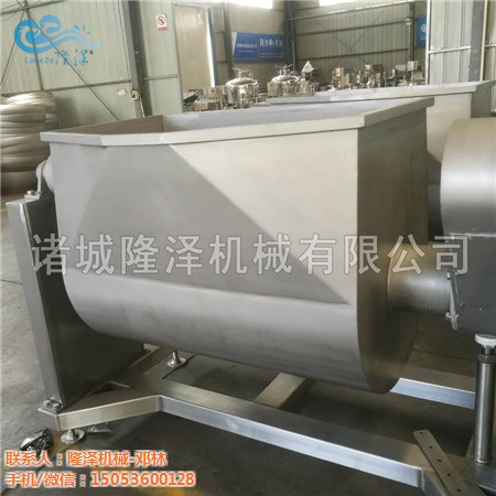 自動高強（qiáng）度裙帶菜橫軸拌（bàn）料機