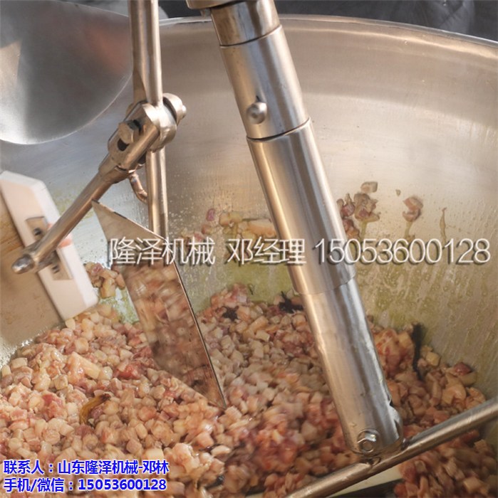 91精品国产人成网站機（jī）械自動炒炸醬鍋（guō），一鍋炒醬二三百斤