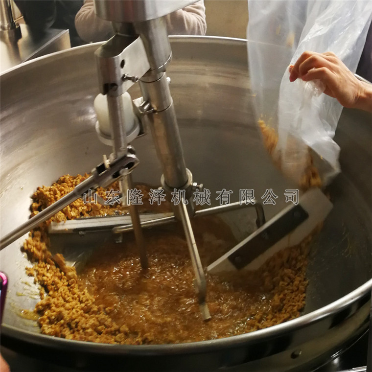 黃老五食品股份有限公司（sī）【熬糖攪拌拌料（liào）鍋】現場（chǎng）試機2